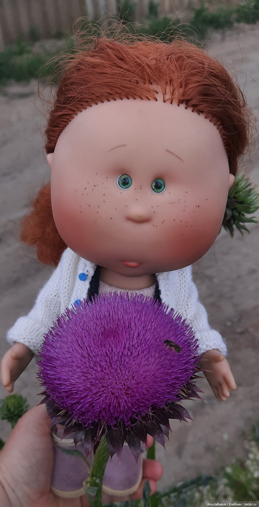 А мы нашли колючку😁 — Куклы Nines d'Onil (Нинес): Миа (Mia) (фото 9)