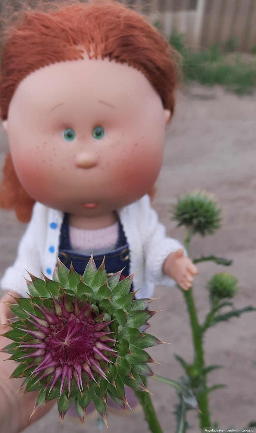 А мы нашли колючку😁 — Куклы Nines d'Onil (Нинес): Миа (Mia) (фото 5)