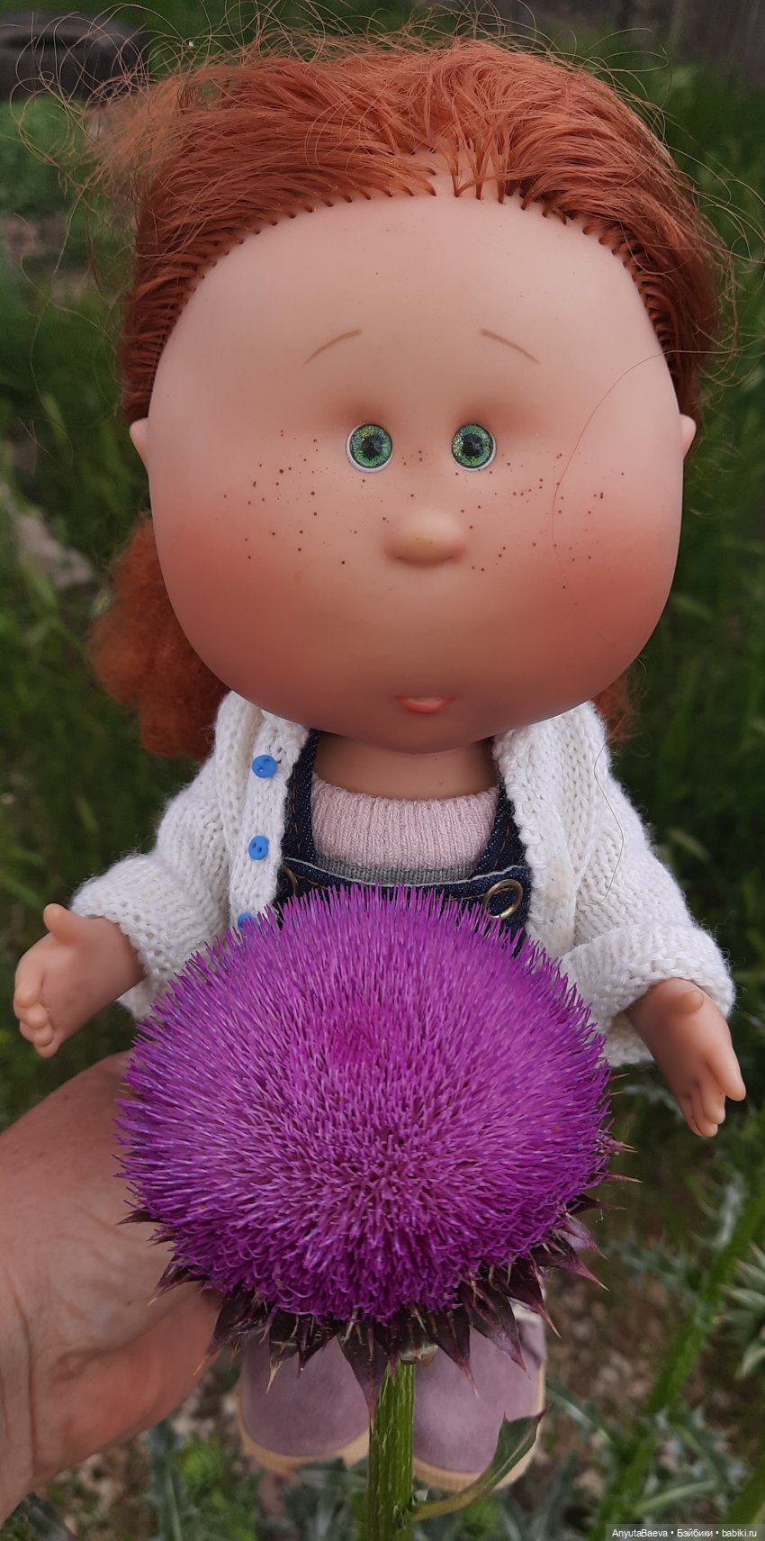 А мы нашли колючку😁 — Куклы Nines d'Onil (Нинес): Миа (Mia) (фото 6)