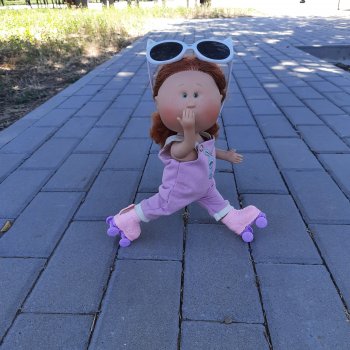 Маруся на спорте