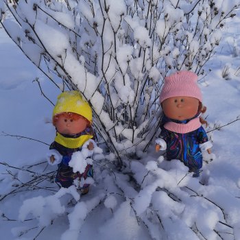 Новый год старый, а снег новый.