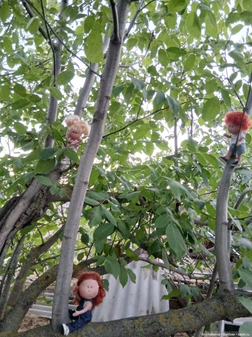 День лазания по деревьям — Куклы Nines d'Onil (Нинес): Миа (Mia) (фото 4)