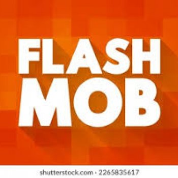 Флешмоб в группе.