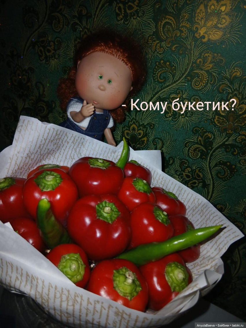 История одного букета — Куклы Nines d'Onil (Нинес): Миа (Mia) (фото 6)