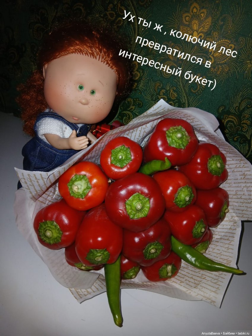 История одного букета — Куклы Nines d'Onil (Нинес): Миа (Mia) (фото 5)