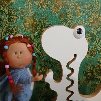 А у нас появился он - дракон.