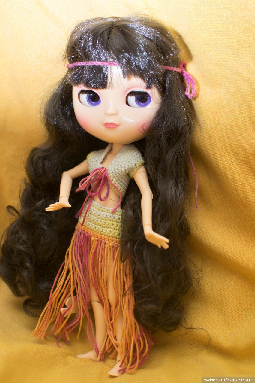 А это вторая куколка, которую сама покупала