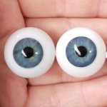 24"-1824,1826,1828 глаза стекло для коллекц. кукол