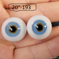 20"-  глаза стекло для коллекц . кукол.
