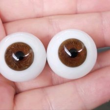 22"-1852, 1854, 1849,1850,1851 . глаза стекло для коллекц. кукол