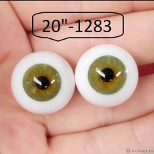 20"-  глаза стекло для коллекц . кукол.