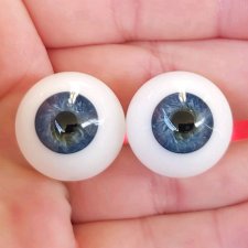 22"-1874,1876,1878,1868,1869,1871,1872,1873 глаза стекло для коллекц. кукол