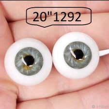 20"-  глаза стекло для коллекц . кукол.