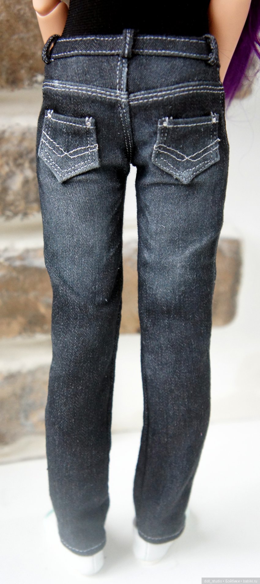 Дырки в джинсиках — Одежда и обувь для кукол BJD (БЖД): 1/3 (фото 4)
