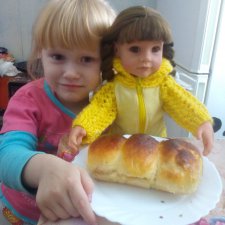 Как Маша с Вероникой пироги пекли.