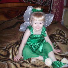 Новогодний костюм феи Динь-динь и Белоснежки  для Маши