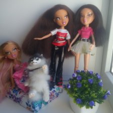 Наши новые кукложители Bratz