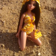 Хлоя подготовилась к пляжному сезону