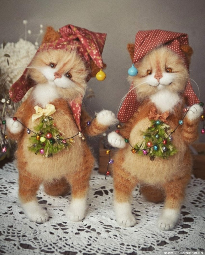 Связала ещё такого котика