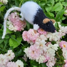 Моя работа крыса по выкройке Сары Элизабет Келлнер.