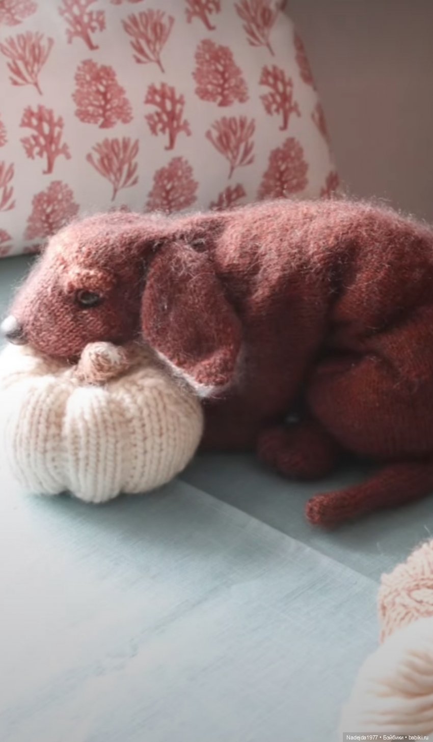 Новая работа щенок Бигля по выкройке любимой Клэр Гарланд (фото 3)