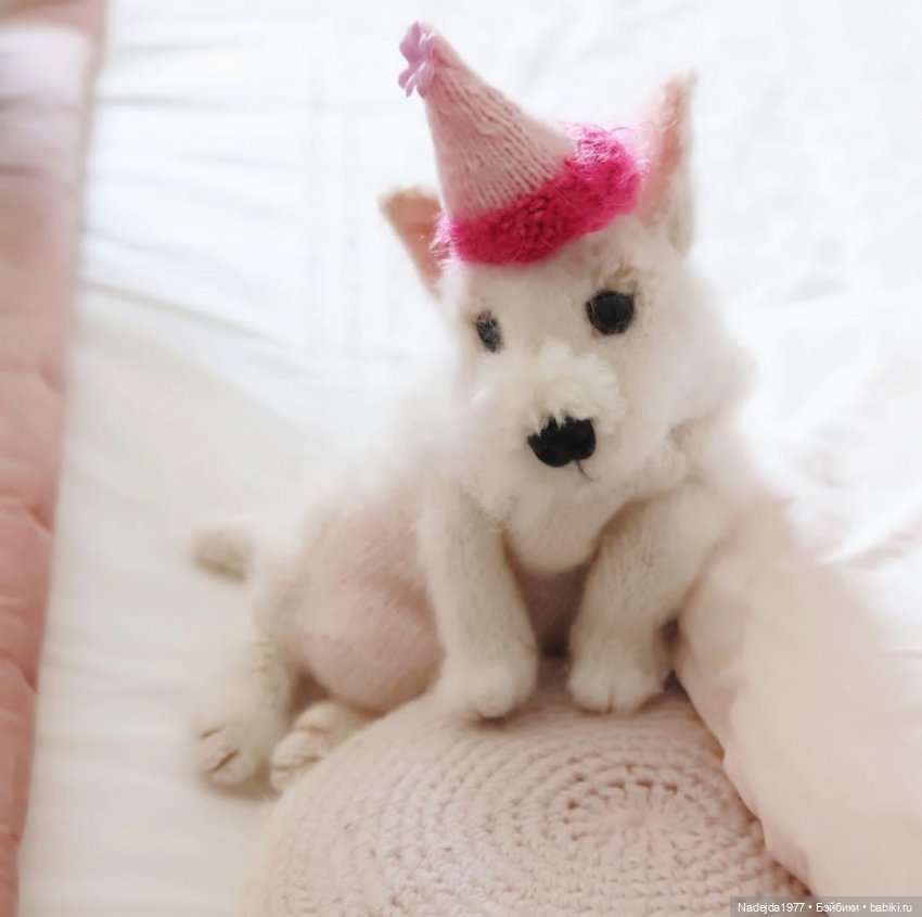 Новая работа щенок Бигля по выкройке любимой Клэр Гарланд (фото 8)