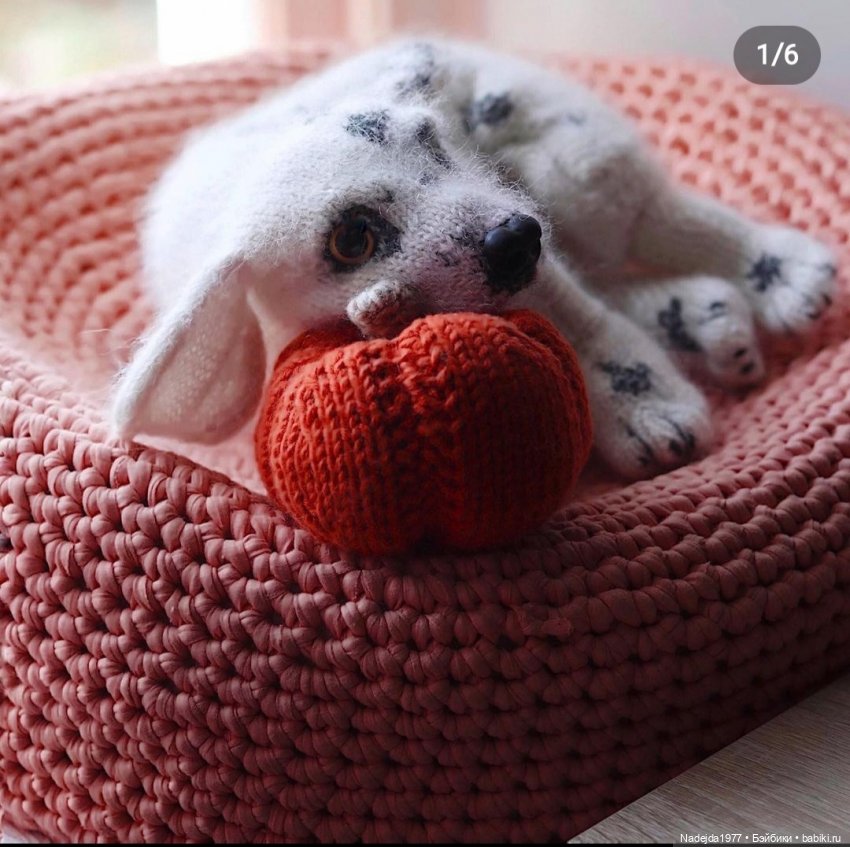 Новая работа щенок Бигля по выкройке любимой Клэр Гарланд (фото 2)