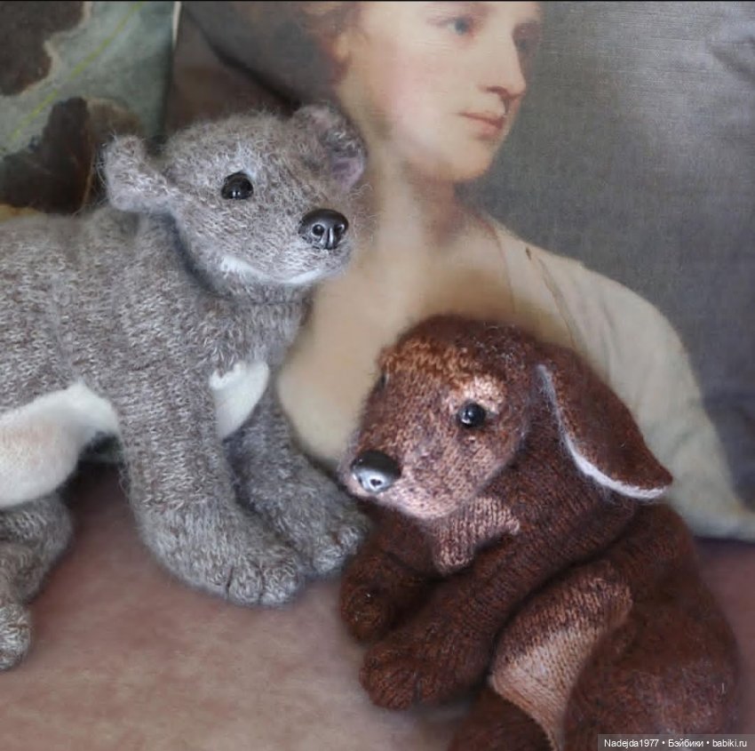 Новая работа щенок Бигля по выкройке любимой Клэр Гарланд (фото 5)