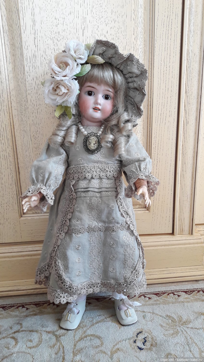 Девочки из Германии — Редкие антикварные куклы и реплики: воск (фото 4)
