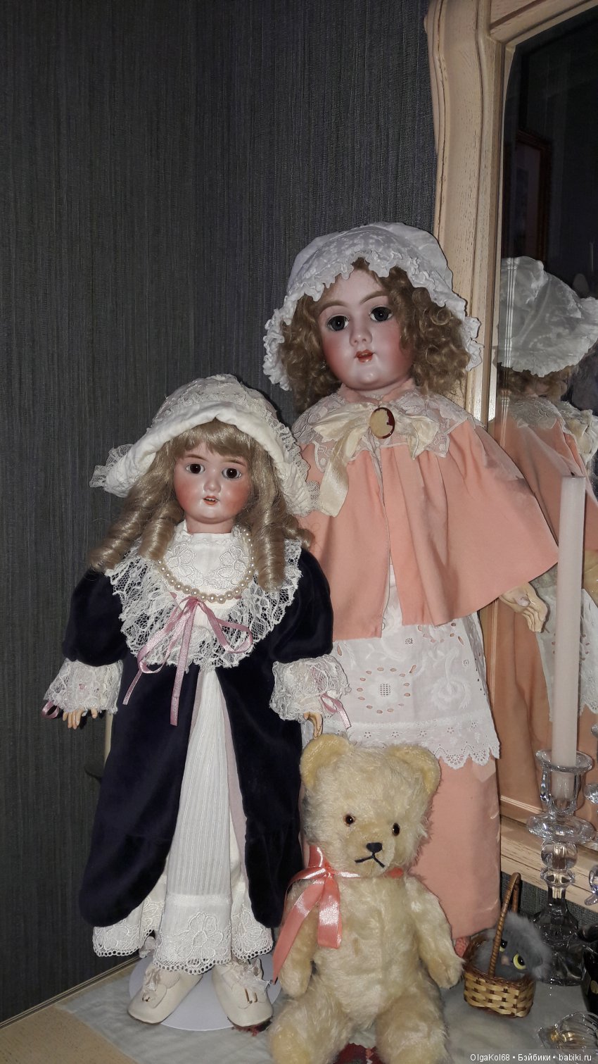 Девочки из Германии — Редкие антикварные куклы и реплики: воск