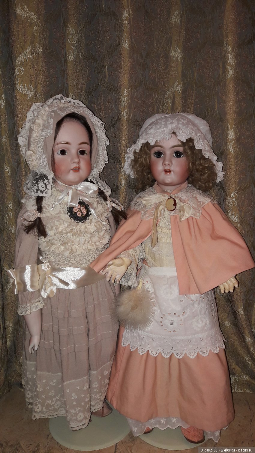 Девочки из Германии — Редкие антикварные куклы и реплики: воск