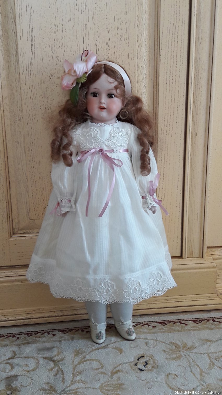 Девочки из Германии — Редкие антикварные куклы и реплики: воск (фото 8)