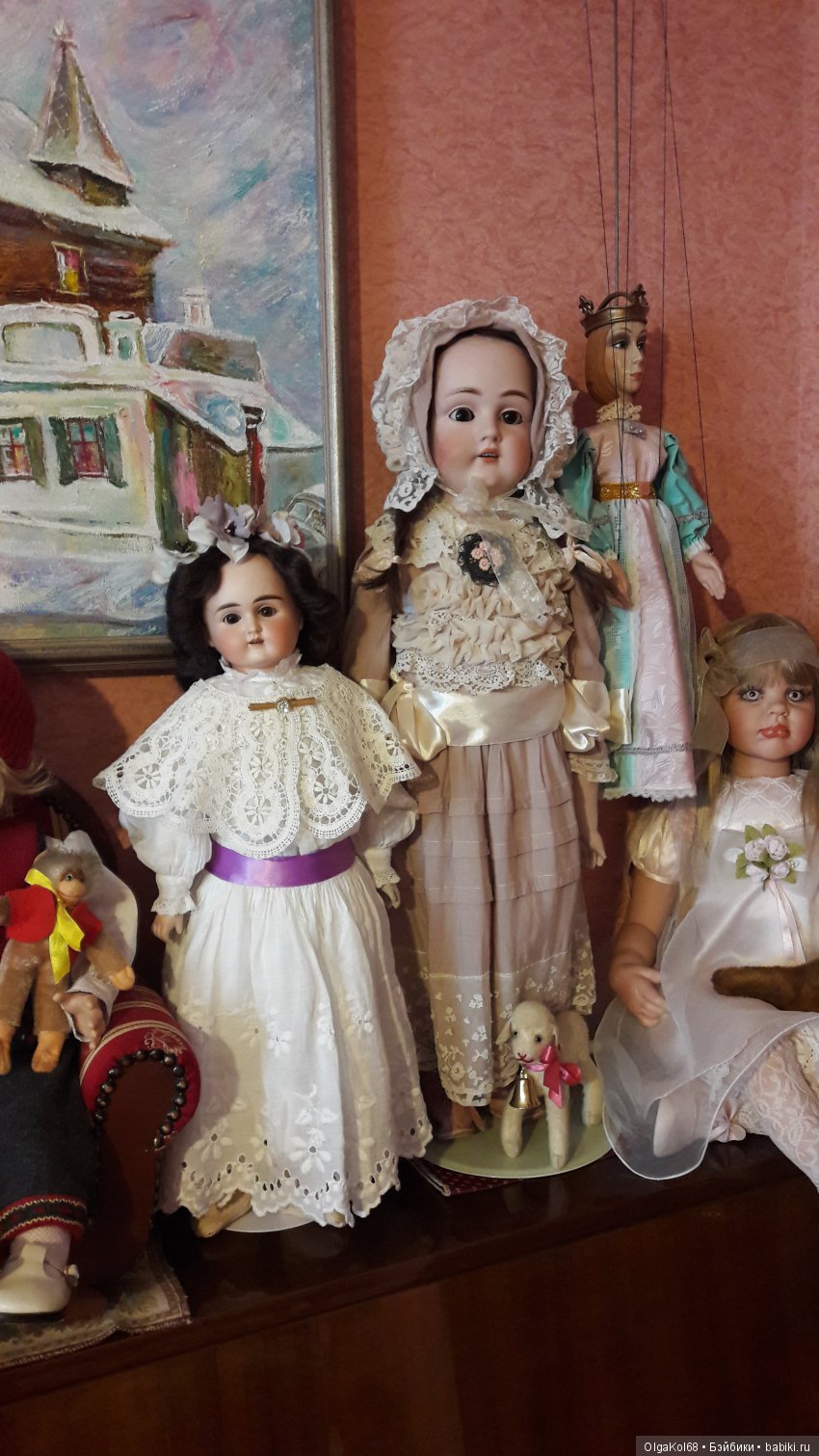 Девочки из Германии — Редкие антикварные куклы и реплики: воск