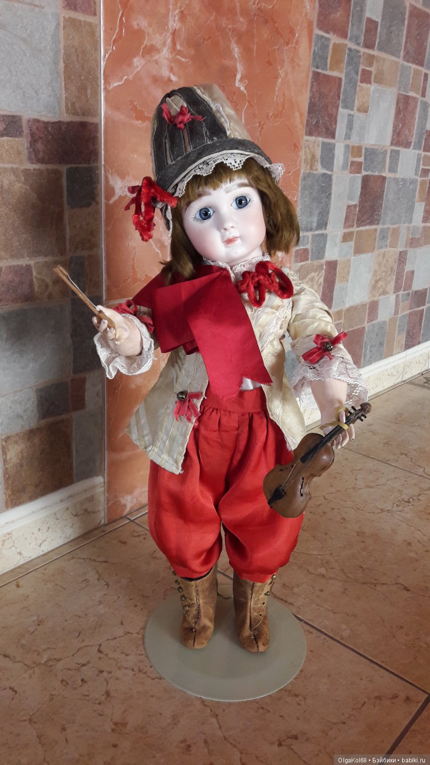 Паж или придворный музыкант