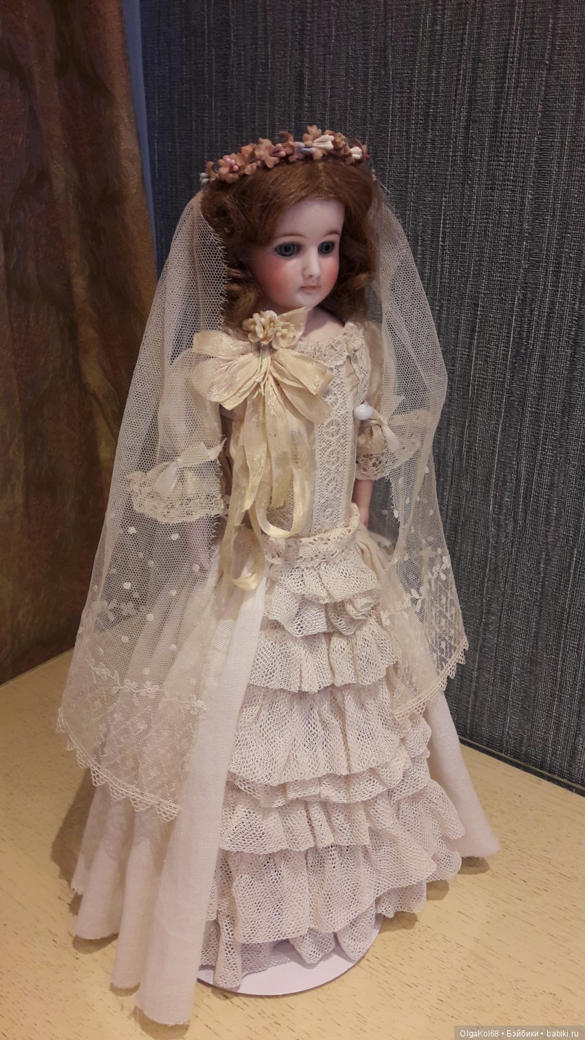 Принцесса Датская — Редкие антикварные куклы и реплики: воск (фото 7)