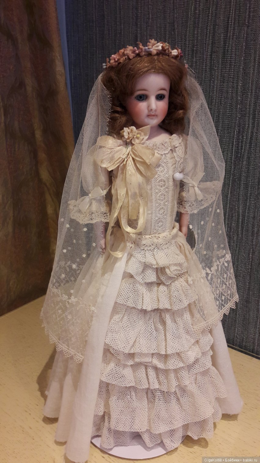 Принцесса Датская — Редкие антикварные куклы и реплики: воск (фото 8)