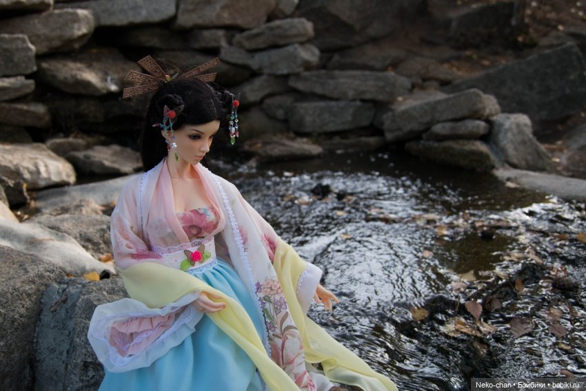 Фотосет в парке при ТЦ — Фотоистории с куклами BJD (БЖД): сериалы (фото 7)