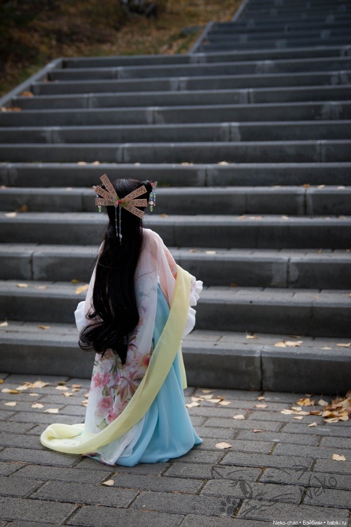 Фотосет в парке при ТЦ — Фотоистории с куклами BJD (БЖД): сериалы (фото 4)