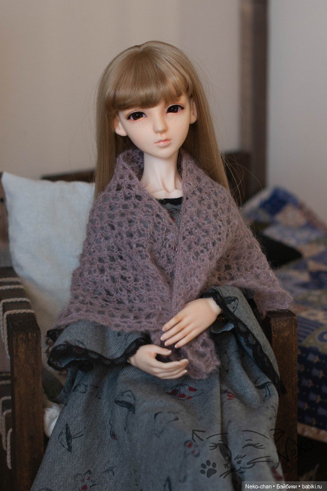 Шаль для ведьмы — Одежда и обувь для кукол BJD (БЖД): 1/3