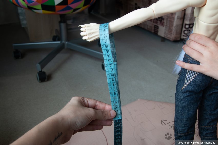 МК "Построение ханьфу" — Полезное о BJD (БЖД): выкройки (фото 7)