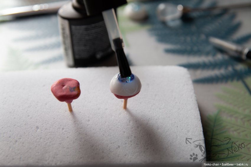 МК "Глаза из УФ-смолы, или подборка косяков)" Ч.1