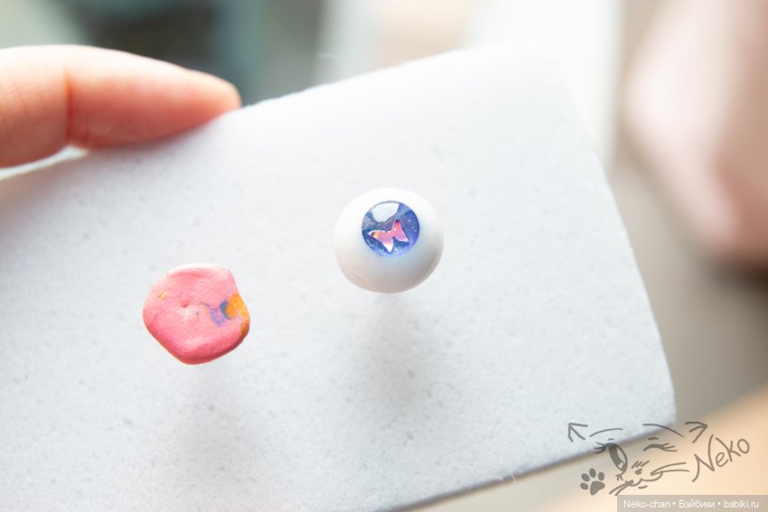 МК "Глаза из УФ-смолы, или подборка косяков)" Ч.1