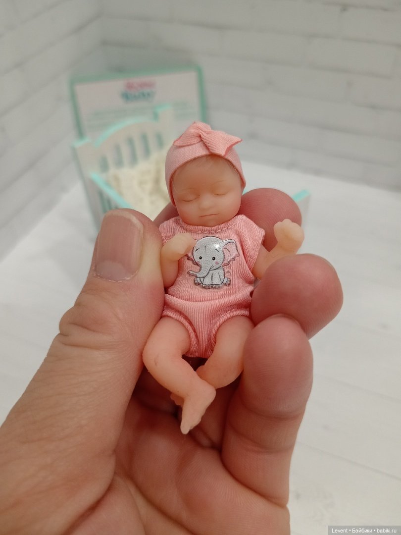 Игровая кукла - Силиконовые малыши с аксессуарами My mini baby 5