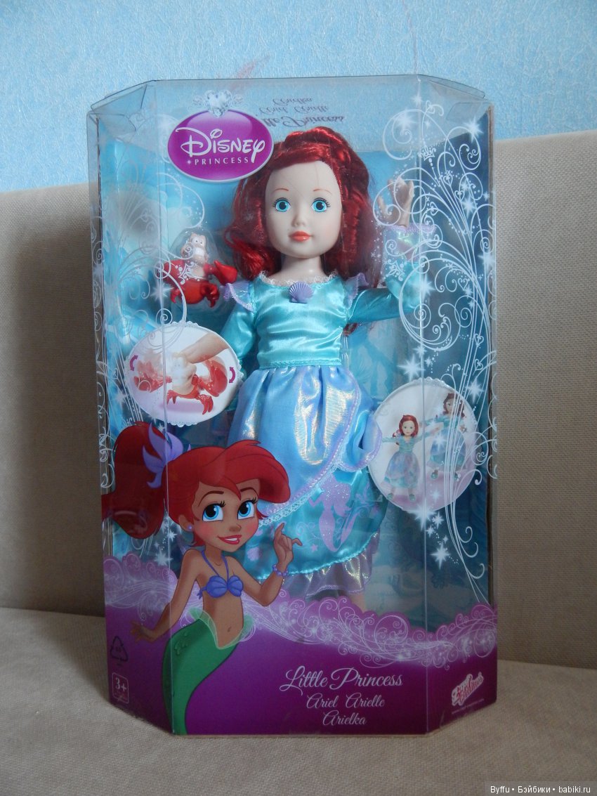 Обзор куколки принцессы Ариэль от Zapf creation