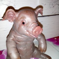 Силиконовая Свинка Шоколадка