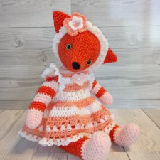 Лисунья Тедди 30 см