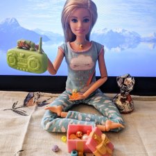 Первая фотосессия Барби-Дышули