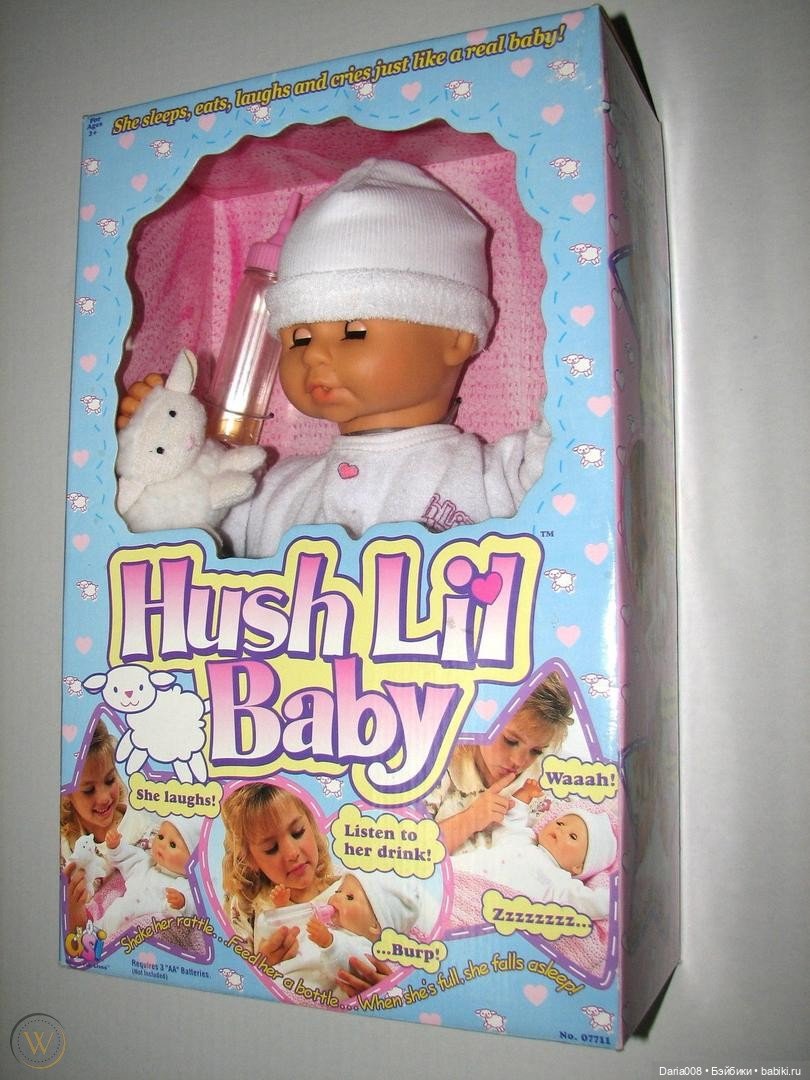 Hush Lil Baby от DSI Toys - Копия 1 версии Baby Annabell (фото 2)