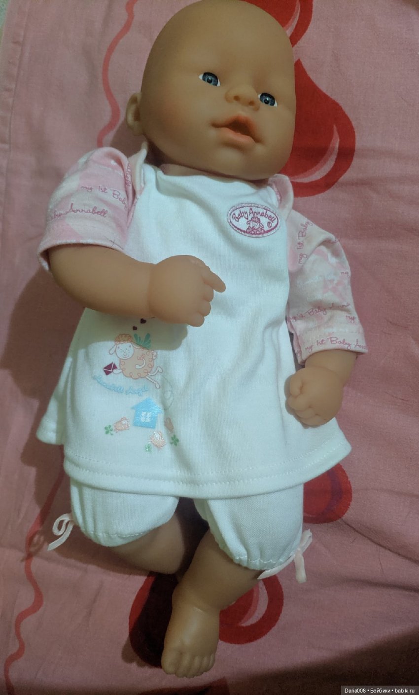 Редкая малышка My First Baby Annabell от Zapf Creation (фото 8)