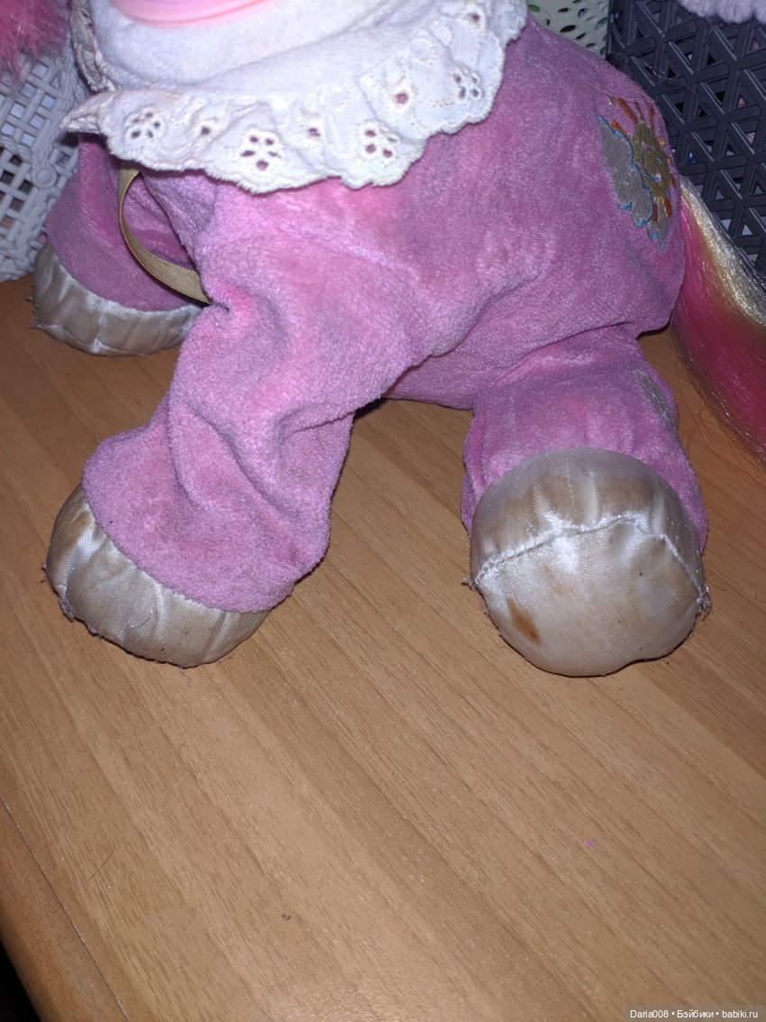 Нужна помощь владельцев стареньких малышек My Little Pony. Как постирать тело интерактивной пони (фото 3)